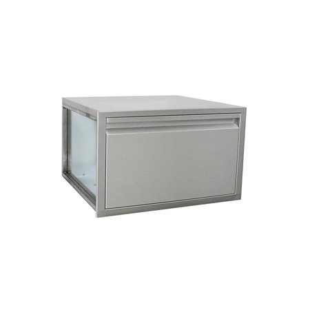 RCS Valiant Stainless Steel Under Kamado Drawer & Shelf VLSD1